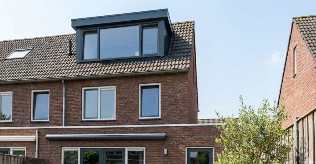 Dakkapel in Gouda - Kunststof dakkapel